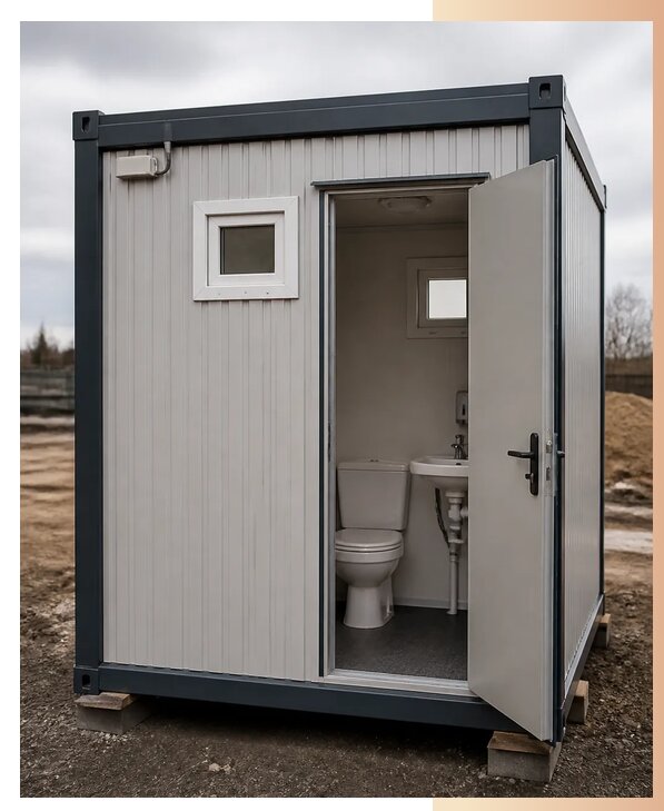 Купить вагончики с туалетом в Жигулёвске по цене от 182142 р. | БытовкаПрофи-Жгл